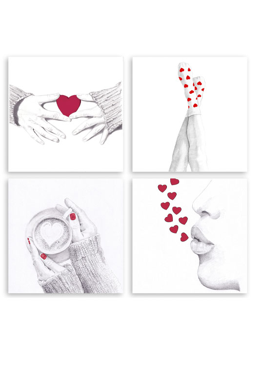 Collection Love - cartes