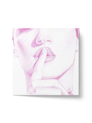 Affiche - Rose, Chut!