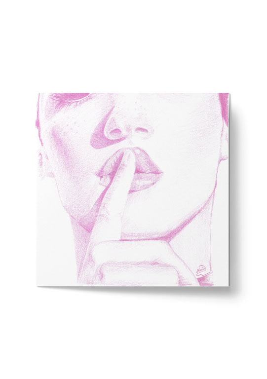 Du rose - chut! Affiche - Rose, Chut!