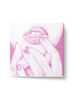 Affiche - Rose, hésitation