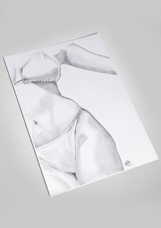 féminité courbes Affiche - Féminité " courbes"
