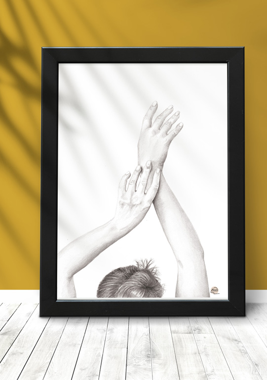 Affiche - Féminité "mouvements"