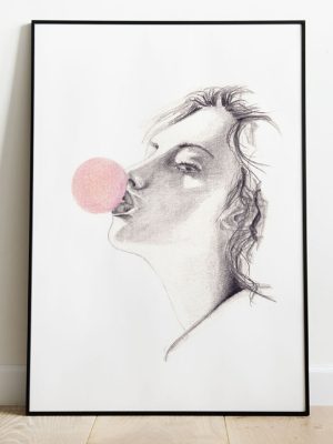 la bulle Affiche - Portrait "La bulle"