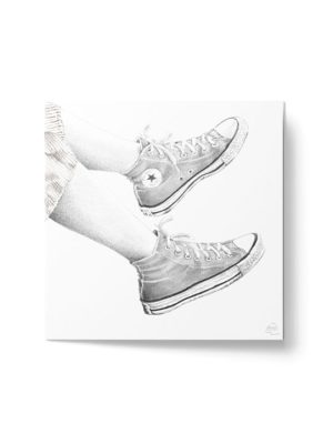 Affiche - Sneakers, En Converse