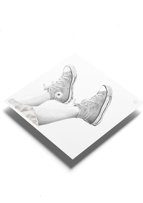 Affiche - Sneakers, En Converse