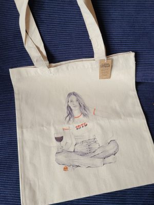 tote bag dans un style Vintage