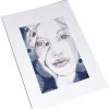 Affiche - Wax bleu