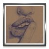 Dessin original au stylo bille - La bouche