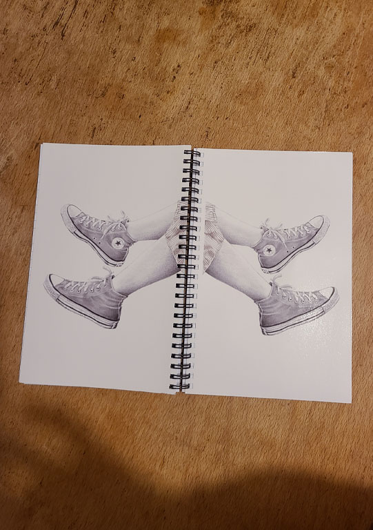Carnet illustré "en Converses"