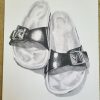 dessin de claquettes vernies