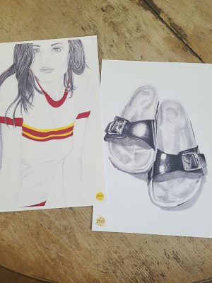 vide atelier, 2 prints