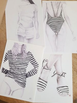 Affiche - dessin au crayon