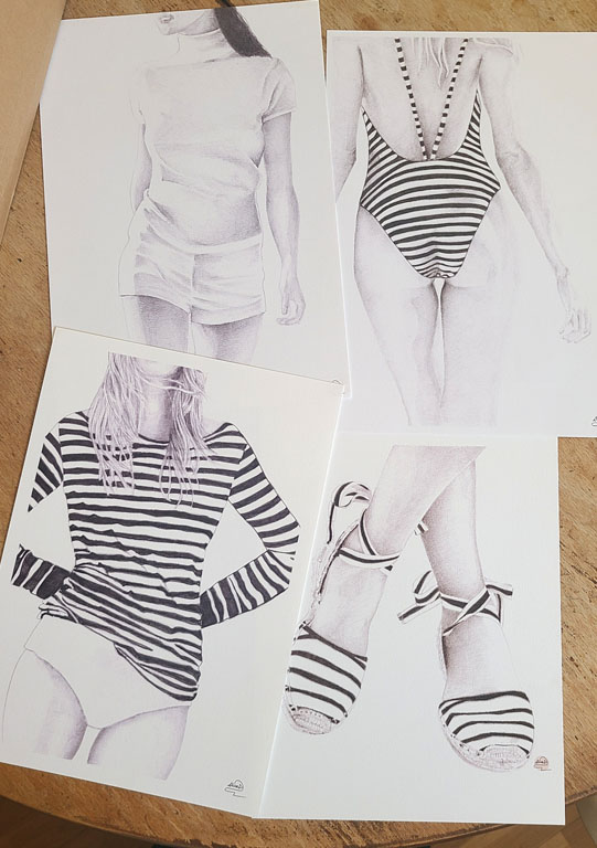 Affiche - dessin au crayon