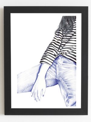 Affiche - Au stylo "en détente"